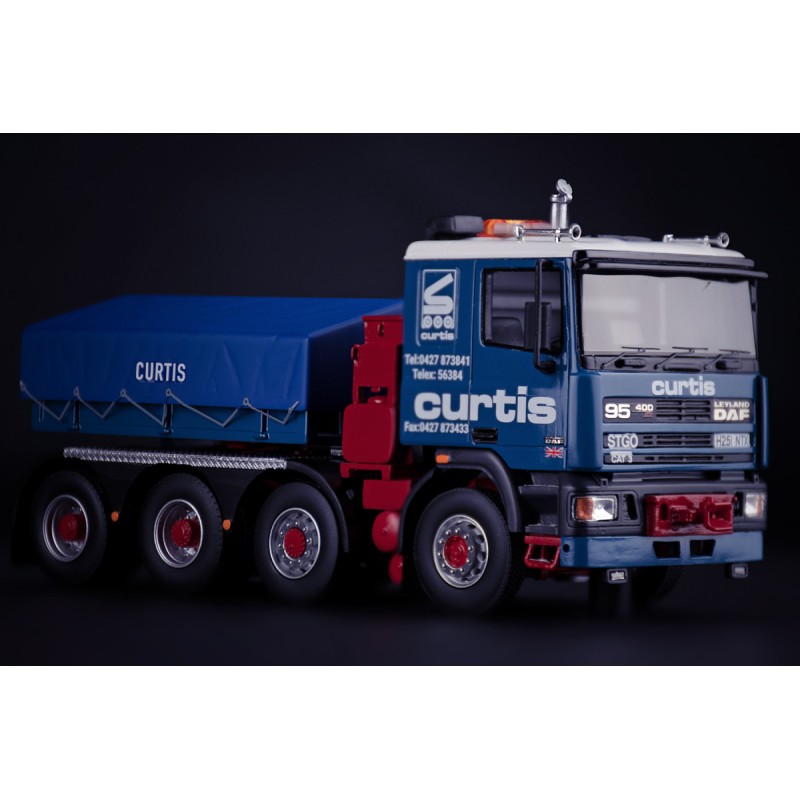 IMC Models 20-1066 DAF 95 8x4 Truck with Ballast Box RHD - Sarens Curtis - 1:50