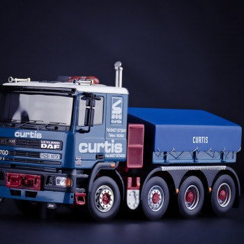 IMC Models 20-1066 DAF 95 8x4 Truck with Ballast Box RHD - Sarens Curtis - 1:50
