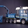 IMC Models 20-1070 Sarens Mercedes Benz Arocs 8x4 Truck With Ballast Box & Fassi Crane & Generator - Scale 1:50
