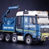 IMC Models 20-1070 Sarens Mercedes Benz Arocs 8x4 Truck With Ballast Box & Fassi Crane & Generator - Scale 1:50