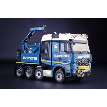 IMC Models 20-1070 Sarens Mercedes Benz Arocs 8x4 Truck With Ballast Box & Fassi Crane & Generator - Scale 1:50