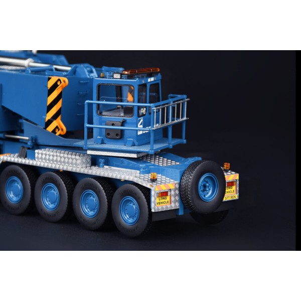 IMC Models 20-1077 Sarens Gottwald AK 680-3 Mobile Crane Resin Model with Display Case - Scale 1:50