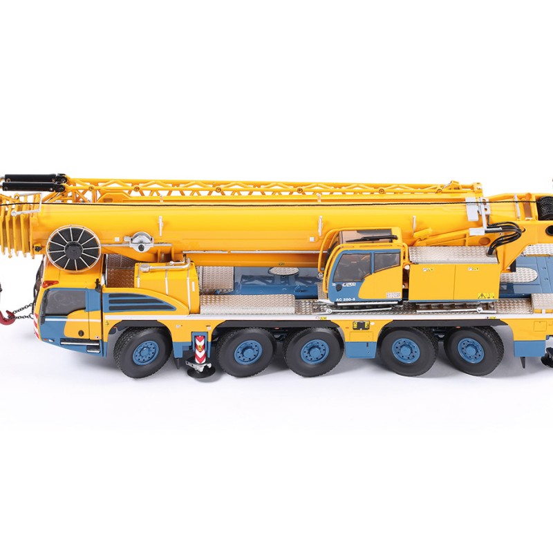IMC Models 31-0084 Demag AC 250-5 All Terrain Mobile Crane Demag Colors - Scale 1:50