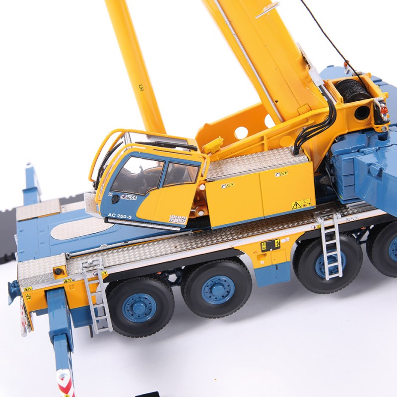 IMC Models 31-0084 Demag AC 250-5 All Terrain Mobile Crane Demag Colors - Scale 1:50