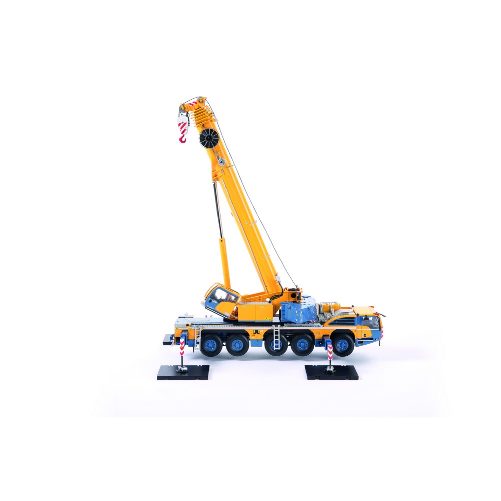 IMC Models 31-0084 Demag AC 250-5 All Terrain Mobile Crane Demag Colors - Scale 1:50