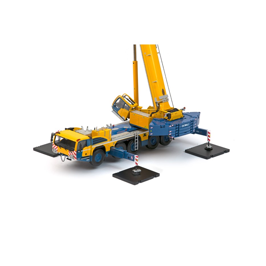 IMC Models 31-0085 Demag AC 220-5 All Terrain Mobile Crane Demag Colors - Scale 1:50