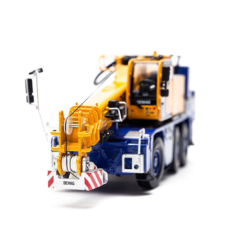 IMC Models 31-0206 Demag Tadano AC 45 City Mobile Crane Large Wheel New Colors - Scale 1:50 