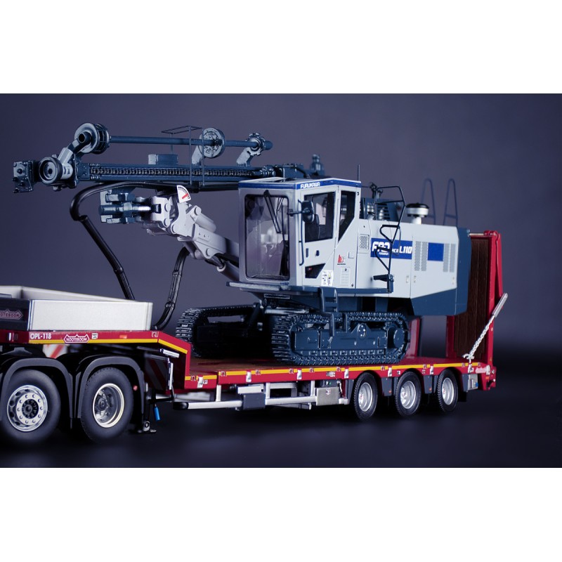 IMC Models 31-0249 FRD HCR 1100-ED Rock Drilling Machine - Scale 1:50