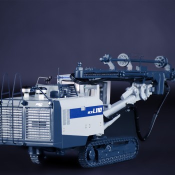 IMC Models 31-0249 FRD HCR 1100-ED Rock Drilling Machine - Scale 1:50