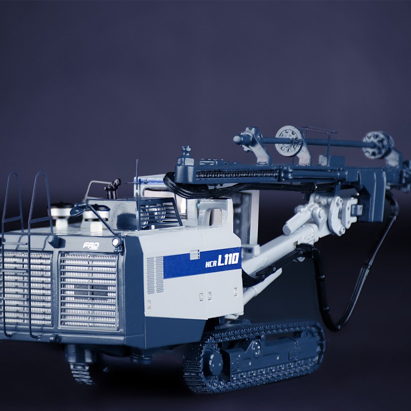IMC Models 31-0249 FRD HCR 1100-ED Rock Drilling Machine - Scale 1:50