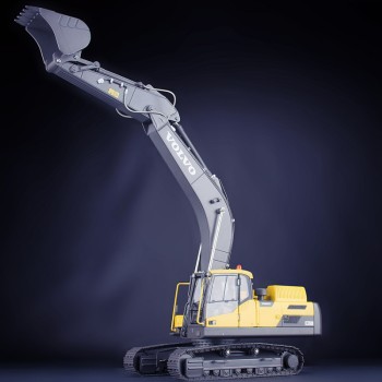 IMC Models 31-0278 Volvo EC 350 D Crawler Excavator - Scale 1:32