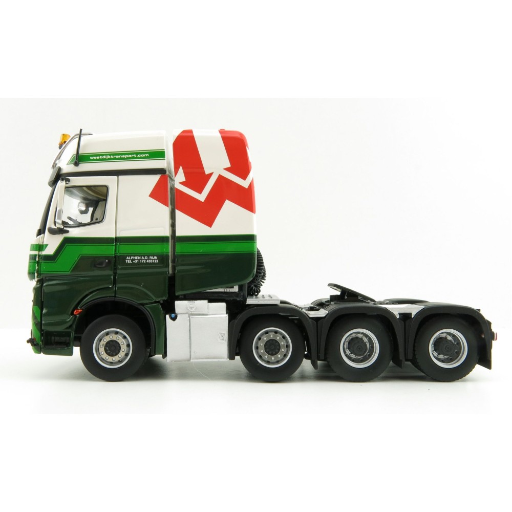 IMC Models 32-0060 Mercedes Benz Actros 8x4 Heavy Haulage Truck Westdijk - 1:50
