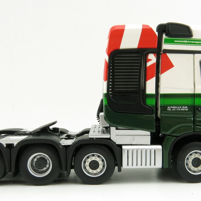 IMC Models 32-0060 Mercedes Benz Actros 8x4 Heavy Haulage Truck Westdijk - 1:50