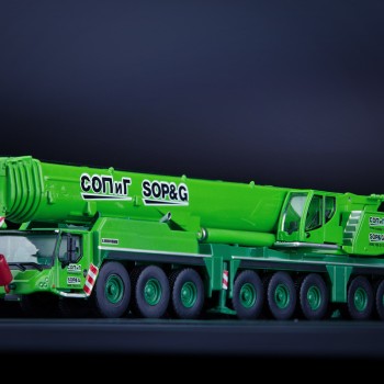 IMC Models 32-0075  - SOP&G Liebherr LTM 1450-8.1 Mobile Crane - Russia - Scale 1:87