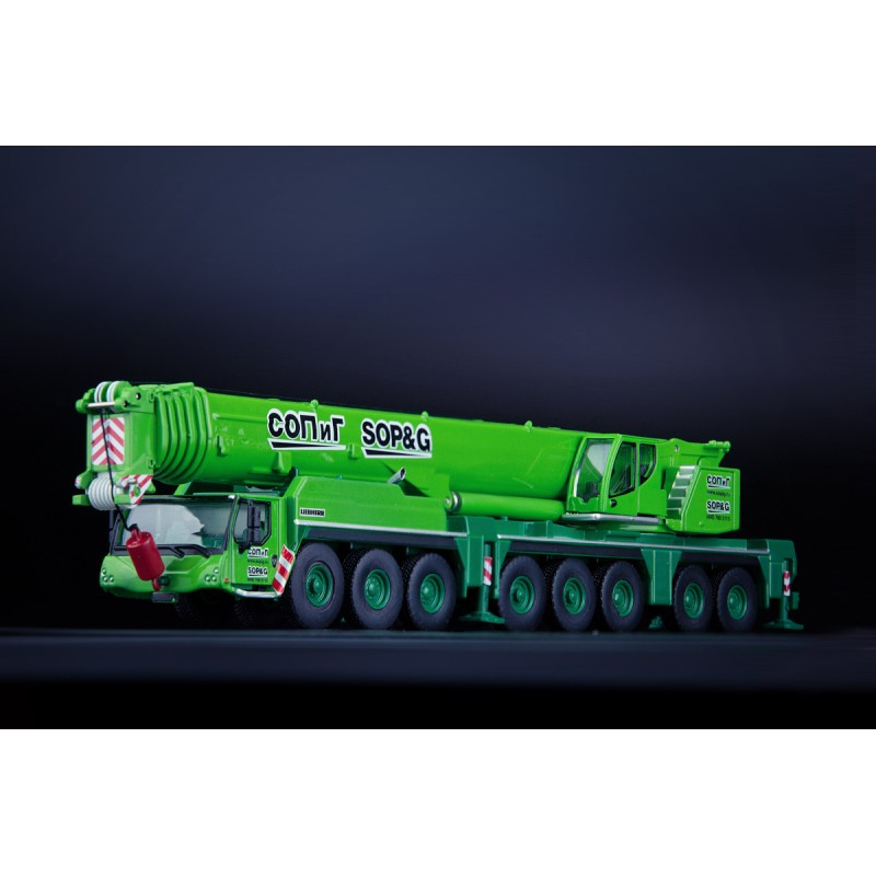 IMC Models 32-0075  - SOP&G Liebherr LTM 1450-8.1 Mobile Crane - Russia - Scale 1:87