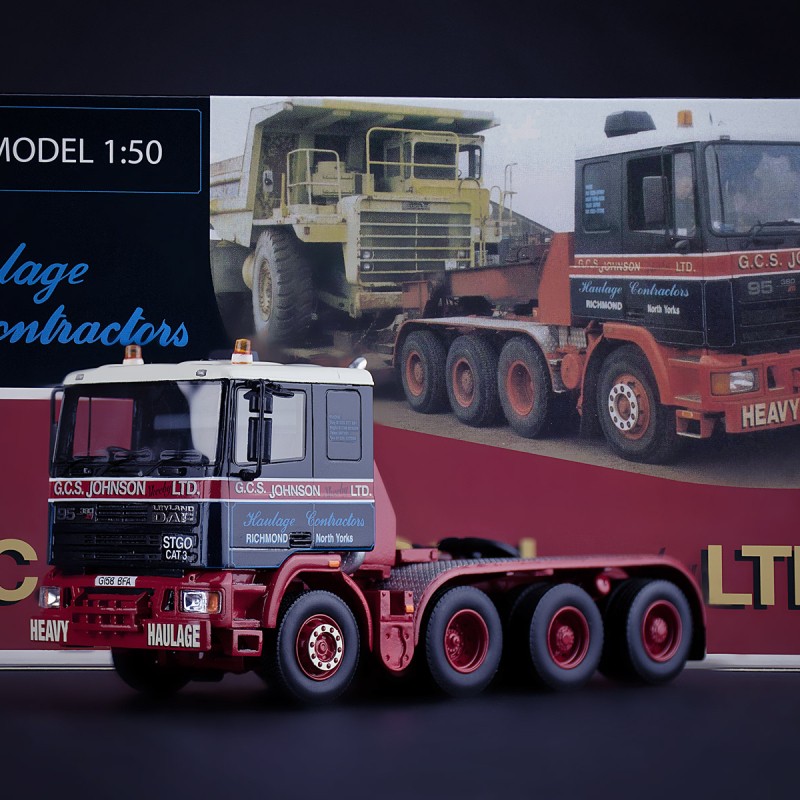 IMC Models 32-0095 DAF 95 380 8x4 Truck RHD - G.C.S. Johnson - 1:50