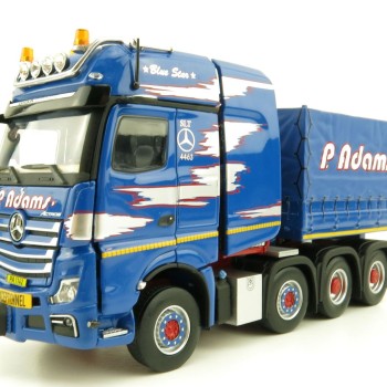 IMC Models 32-0097 Mercedes-Benz Actros GigaSpace SLT 8x4 Prime Mover - P. Adams - 1:50