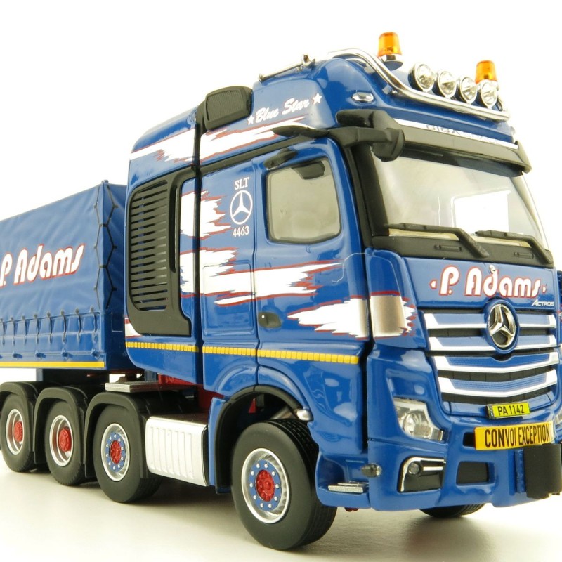 IMC Models 32-0097 Mercedes-Benz Actros GigaSpace SLT 8x4 Prime Mover - P. Adams - 1:50