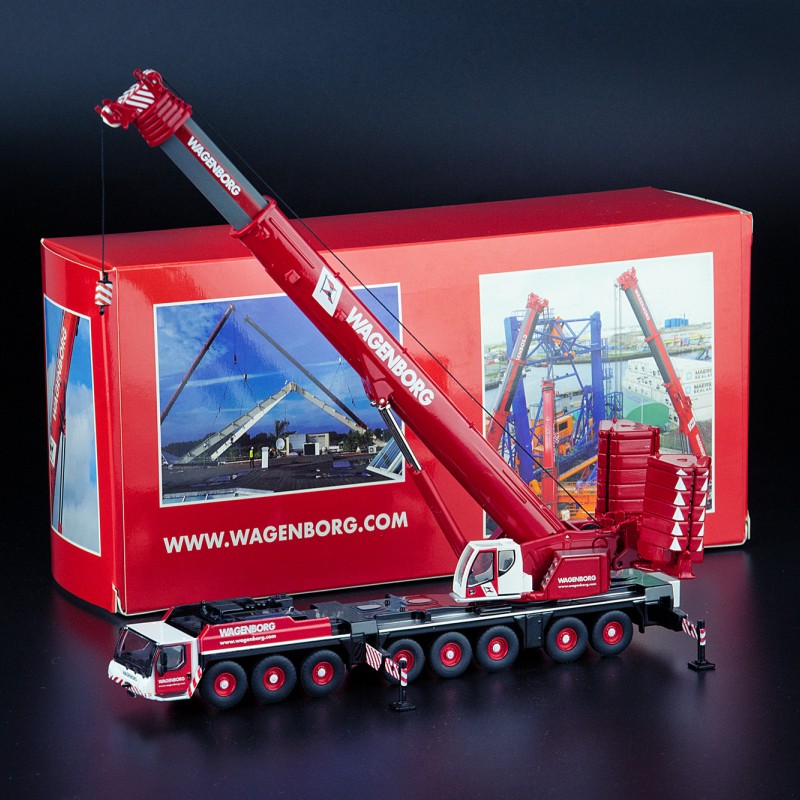 IMC Models 32-0098  - Wagenborg Liebherr LTM 1450-8.1 Mobile Crane - Scale 1:87