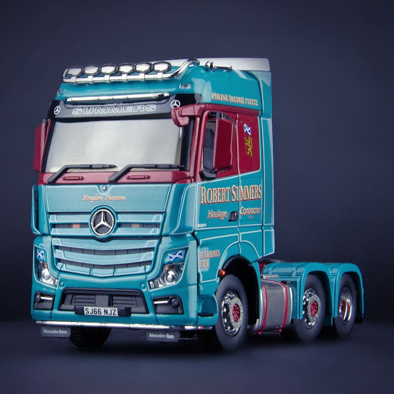 IMC Models 32-0104 Mercedes Benz Actros BigSpace 6x2 Prime Mover RHD - Robert Summers - 1:50