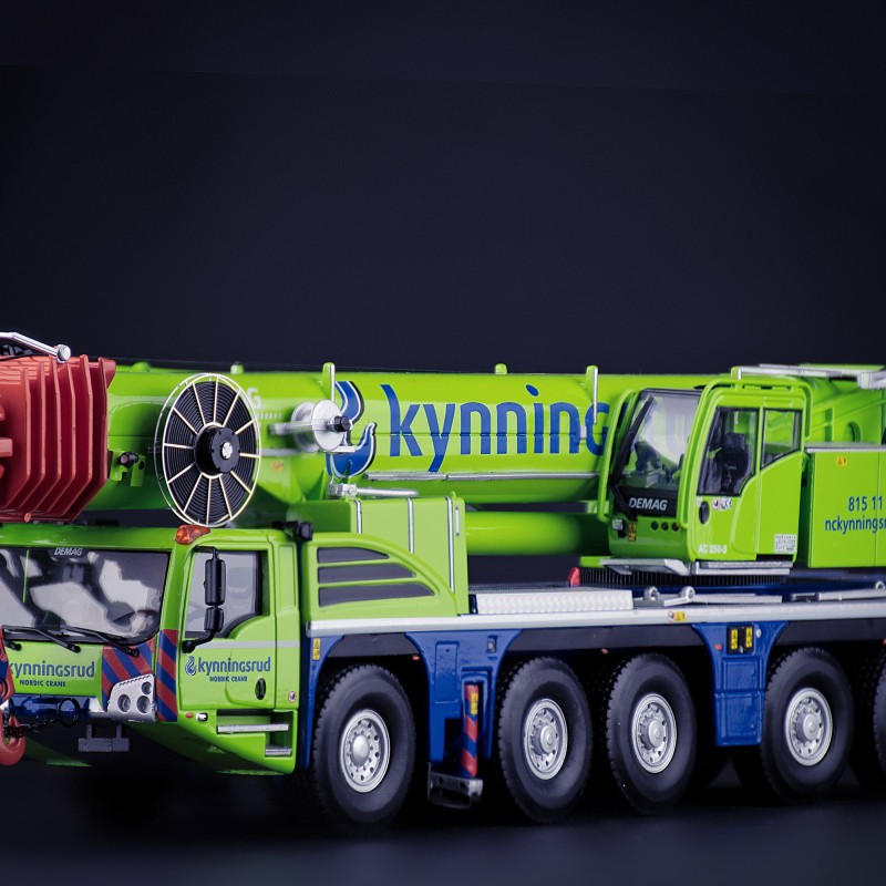 IMC Models 32-0115 Demag AC 250-5 All Terrain Mobile Crane Kynningsrud Nordic Crane - Scale 1:50