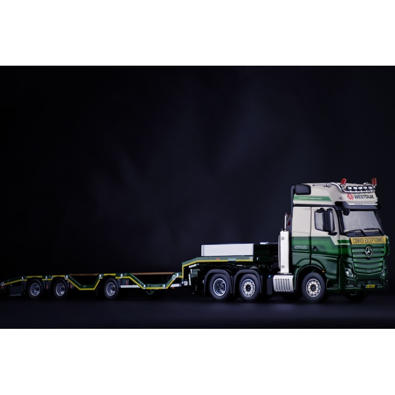 IMC Models 32-0131 Mercedes-Benz Actros 6x4 with Nooteboom OSDS Low Loader - Westdijk B.V.  - 1:50