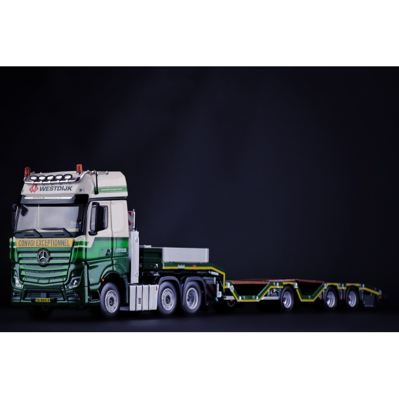 IMC Models 32-0131 Mercedes-Benz Actros 6x4 with Nooteboom OSDS Low Loader - Westdijk B.V.  - 1:50