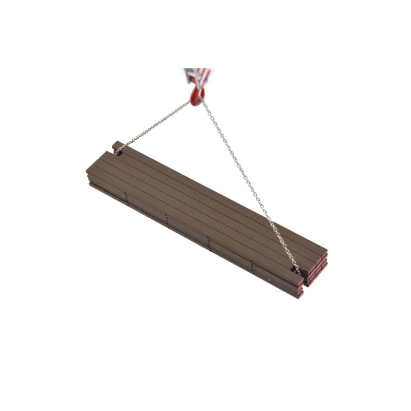 IMC Models 33-0098 Dragline Mats Set - Five Mats, Chain and Hooks - 1:50