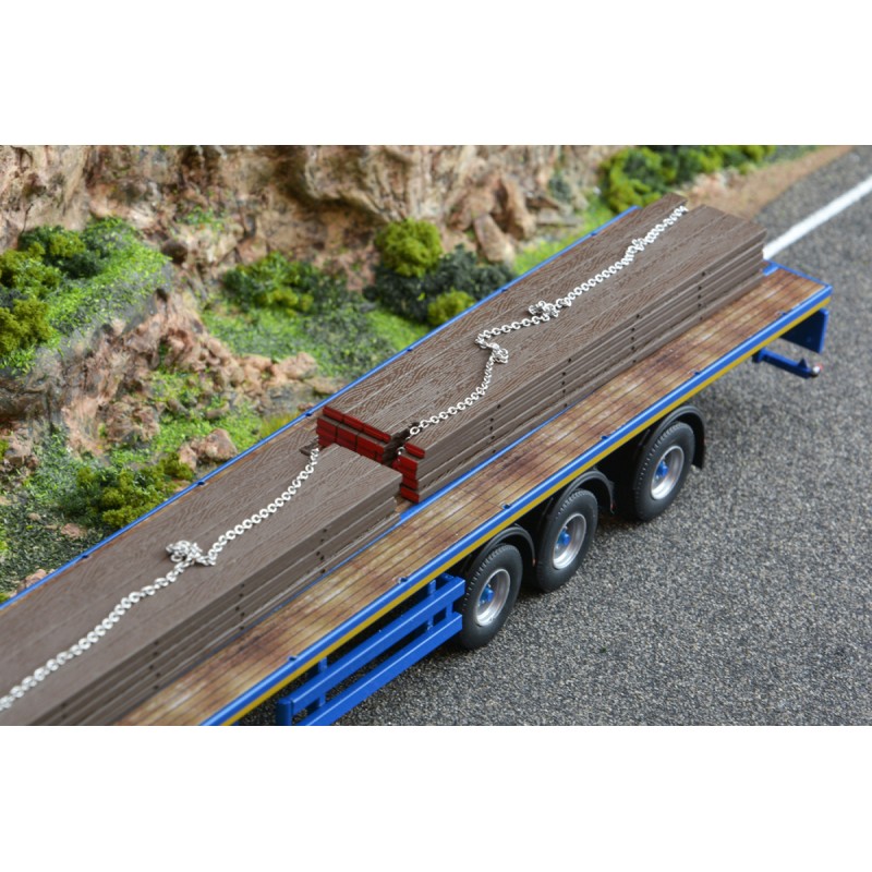 IMC Models 33-0098 Dragline Mats Set - Five Mats, Chain and Hooks - 1:50