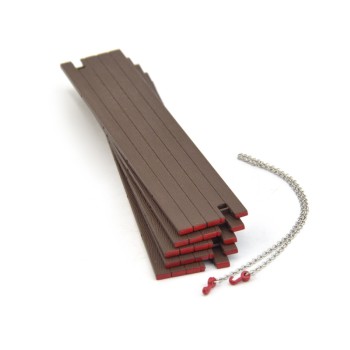 IMC Models 33-0098 Dragline Mats Set - Five Mats, Chain and Hooks - 1:50