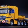 IMC Models 33-0161 Tadano Demag Mercedes-Benz Arocs SLT BigSpace 8x4 with Nooteboom MCO Semi Low Loader 7-Axle - Scale 1:50