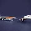 IMC Models 33-0186 Grey Line Nooteboom Extendable 3-axle MCOS Semi Low Loader Trailer - Scale 1:50