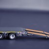 IMC Models 33-0186 Grey Line Nooteboom Extendable 3-axle MCOS Semi Low Loader Trailer - Scale 1:50