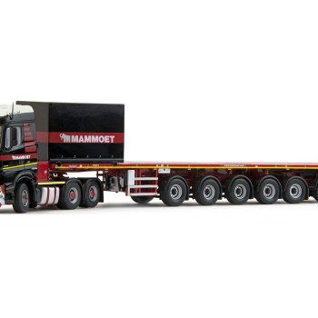 IMC Models 410202 Mammoet Mercedes Benz Arocs Streamspace 6x4 Nooteboom Ballasttrailer 7 axle + Ballast Box  - Scale 1:50