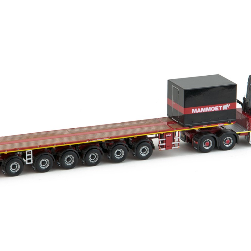 IMC Models 410202 Mammoet Mercedes Benz Arocs Streamspace 6x4 Nooteboom Ballasttrailer 7 axle + Ballast Box  - Scale 1:50