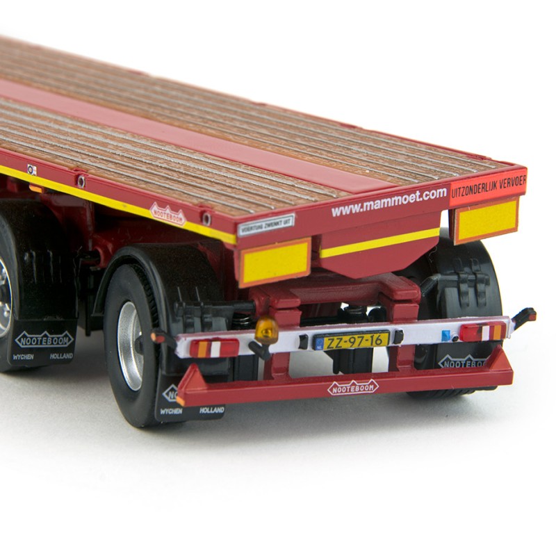 IMC Models 410202 Mammoet Mercedes Benz Arocs Streamspace 6x4 Nooteboom Ballasttrailer 7 axle + Ballast Box  - Scale 1:50
