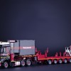 IMC Models 410256 Mammoet Mercedes-Benz Arocs 6x4 Truck Nooteboom 7 axle Low Loader Fassi F32A Crane  - Scale 1:50