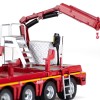 IMC Models 410256 Mammoet Mercedes-Benz Arocs 6x4 Truck Nooteboom 7 axle Low Loader Fassi F32A Crane  - Scale 1:50