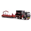 IMC Models 410256 Mammoet Mercedes-Benz Arocs 6x4 Truck Nooteboom 7 axle Low Loader Fassi F32A Crane  - Scale 1:50