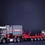 IMC Models 410256 Mammoet Mercedes-Benz Arocs 6x4 Truck Nooteboom 7 axle Low Loader Fassi F32A Crane  - Scale 1:50