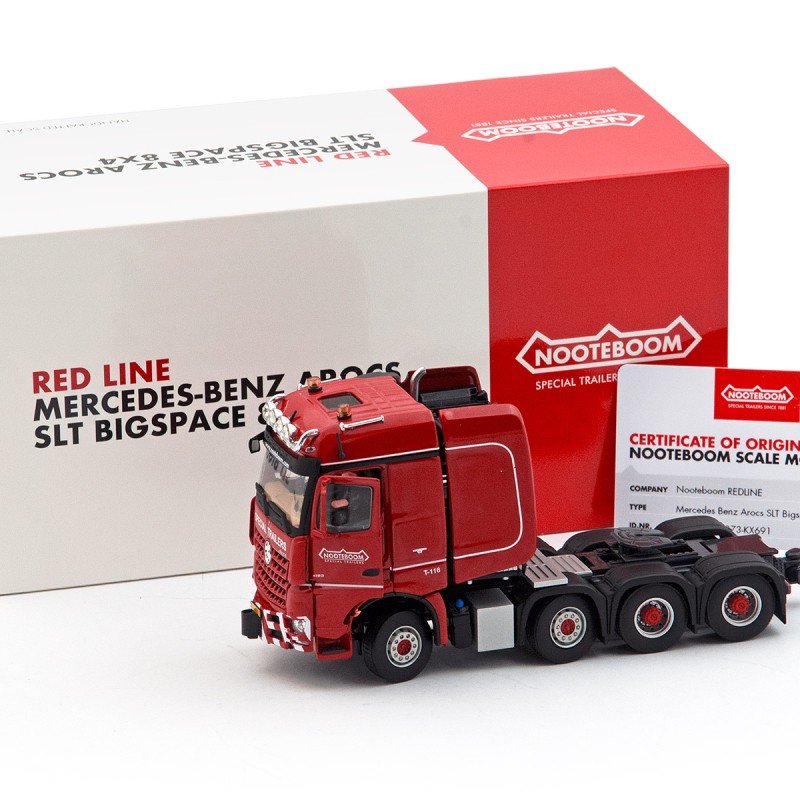IMC Models 5722393 Nooteboom Redline Mercedes-Benz Arocs SLT BigSpace 8x4 1:50