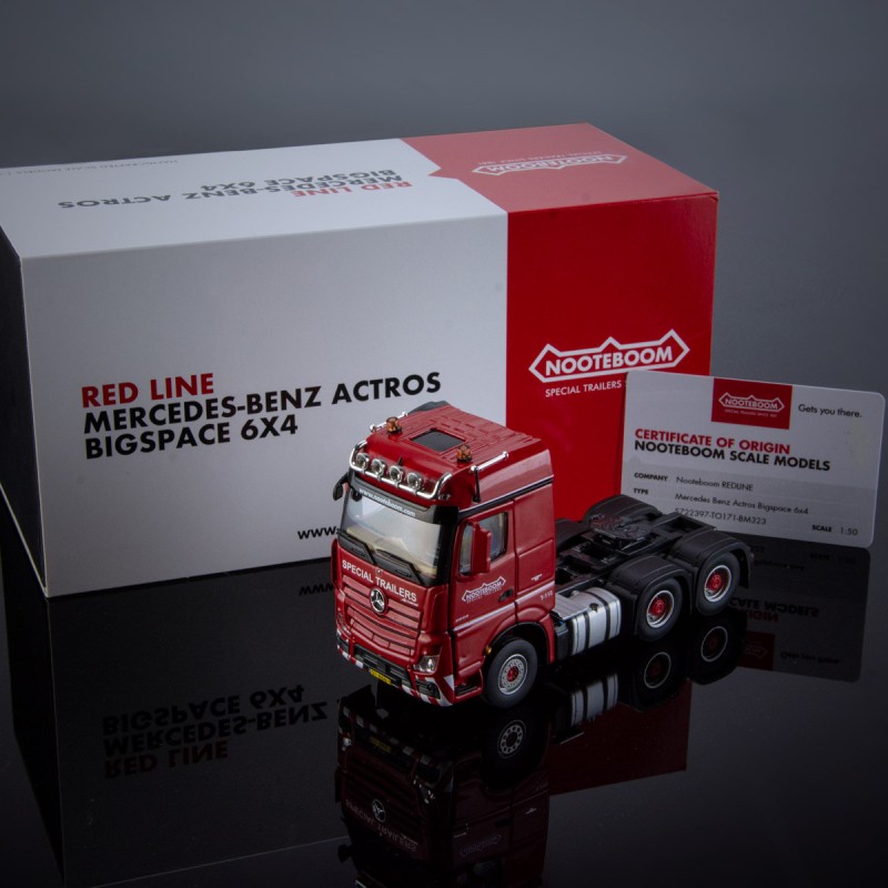 IMC Models 5722397 Nooteboom Redline MB Actros BigSpace 6x4 1:50