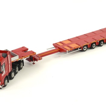 IMC Models 5855174 Mercedes-Benz Actros 6x4 with Nooteboom Redline 4-axle MCOS Low Loader - 1:50
