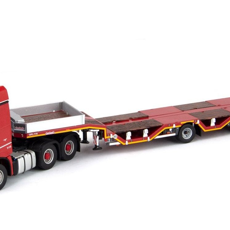 IMC Models 5850486 Mercedes-Benz Actros 6x4 with Nooteboom Redline OSDS Semi Low Loader - 1:50