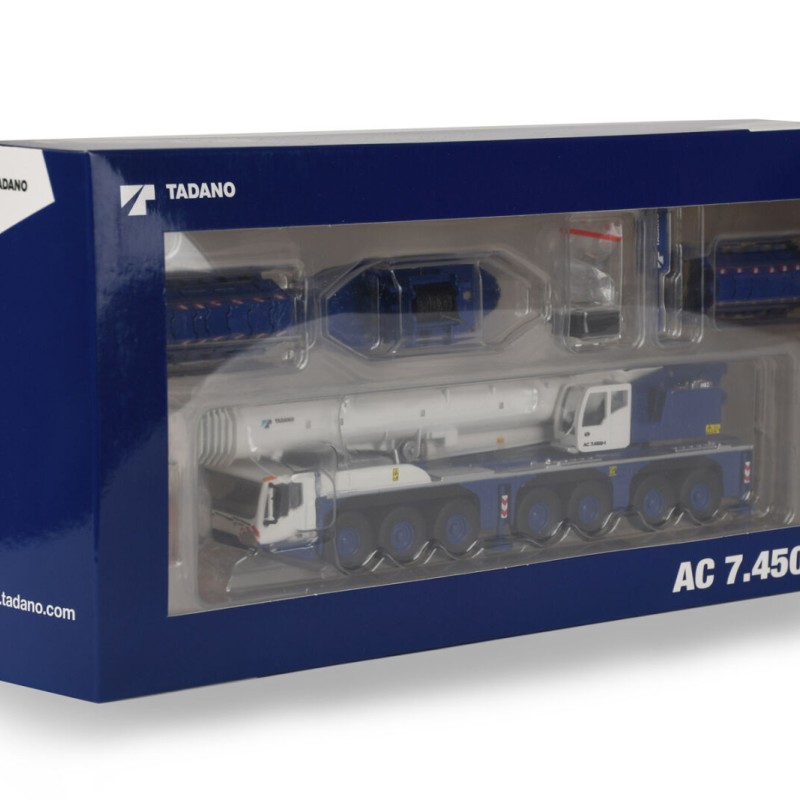 IMC Models 80-1024 Tadano AC 7.450-1 All Terrain Mobile Crane - Scale 1:87