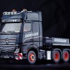 IMC Models 99-10102 Mercedes-Benz Actros 6x4 with Nooteboom OSDS Low Loader - Doosan - 1:50