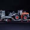 IMC Models 99-10102 Mercedes-Benz Actros 6x4 with Nooteboom OSDS Low Loader - Doosan - 1:50