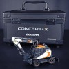 IMC Models 99-10108 Doosan DX 165-WR Concept-X Wheel Excavator with Carry Case 1:50