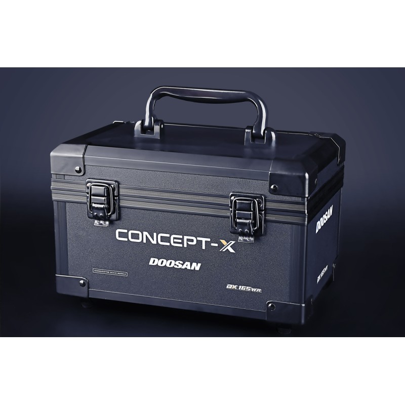 IMC Models 99-10108 Doosan DX 165-WR Concept-X Wheel Excavator with Carry Case 1:50