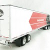 Tonkin Replicas 12-0129 - International Prostar Sleeper Cab 6x4 Truck 53 ft  Box Trailer - Gates - Scale 1:53